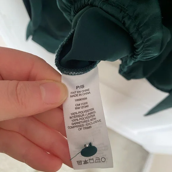 Dynamite Romy Open-Back Satin Blouse - Picture 10 of 10